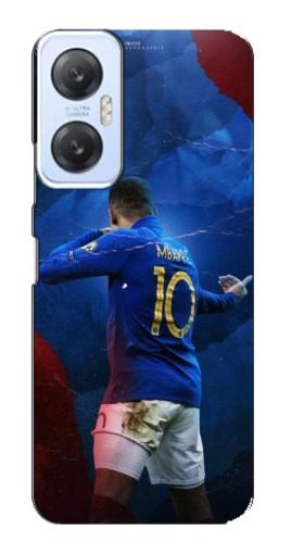 Силиконовый чехол с изображением "Мбаппе в Франции" для Infinix Hot 20 (5G)