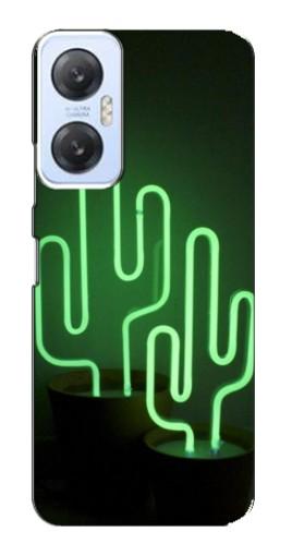 Чехол с печатью "Неоновый кактус" для Infinix Hot 20 (5G)