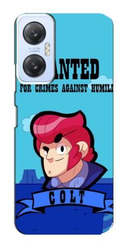 Силиконовый чехол с изображением "WANTED COLT" для Infinix Hot 20 (5G)