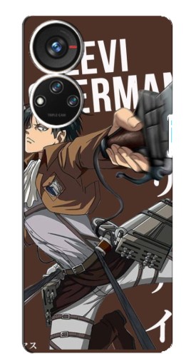 Чехол с печатью "Ackermankerman levi" для ZTE Blade V40s