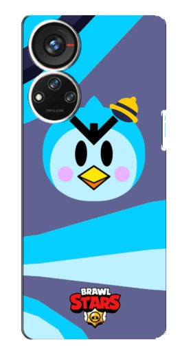 Чехол с принтом "Арт Мистер Пи" для ZTE Blade V40s