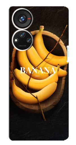 Чехол с принтом "Banana" для ZTE Blade V40s