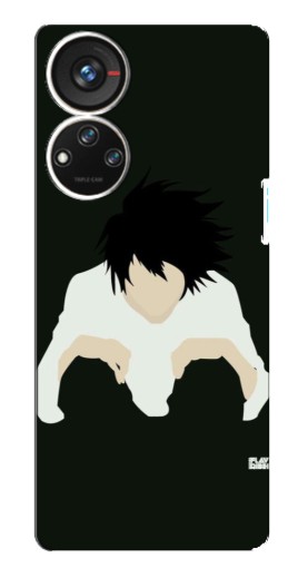 Чехол с картинкой "Безликий Эл Лоулайт" для ZTE Blade V40s