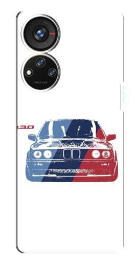 Силиконовый чехол с изображением "BMW e30" для ZTE Blade V40s