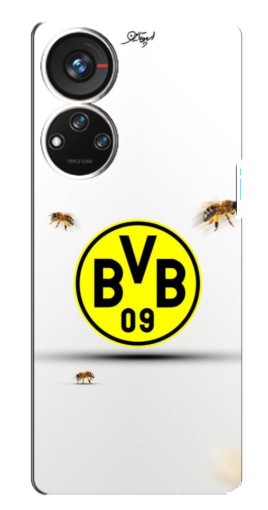 Чехол с картинкой "Боруссия Шмели" для ZTE Blade V40s