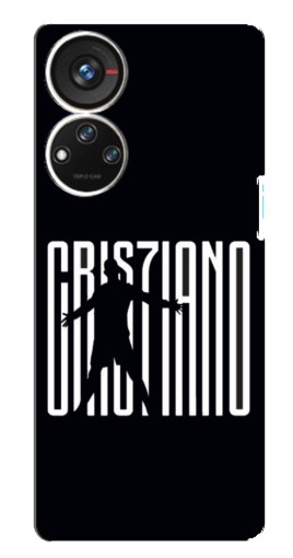 Чехол с печатью "Cristiano" для ZTE Blade V40s