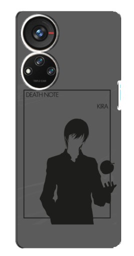 Чехол с печатью "Death Note Кира" для ZTE Blade V40s