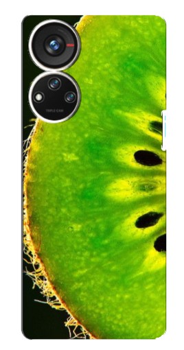 Чехол с принтом "Долька Киви" для ZTE Blade V40s