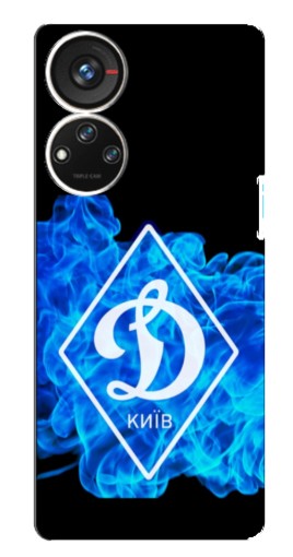 Силиконовый чехол с изображением "Эмблема Динамо Киев" для ZTE Blade V40s