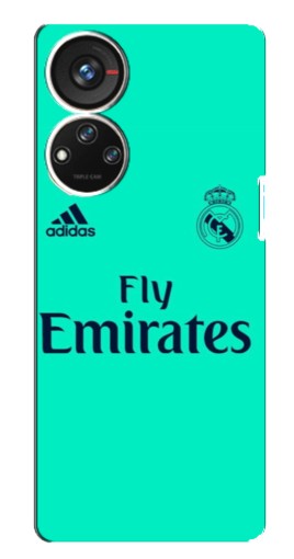 Чехол с печатью "Форма Реала" для ZTE Blade V40s