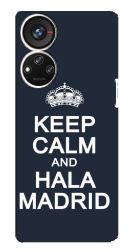 Чехол с принтом "Hala Madrid" для ZTE Blade V40s