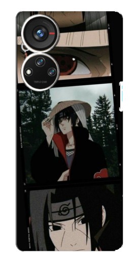 Чехол с принтом "Итачи на фото" для ZTE Blade V40s