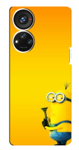 Чехол с принтом "Кевин Миньон" для ZTE Blade V40s
