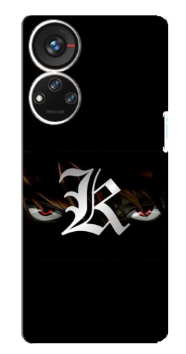 Силиконовый чехол с изображением "L.K." для ZTE Blade V40s