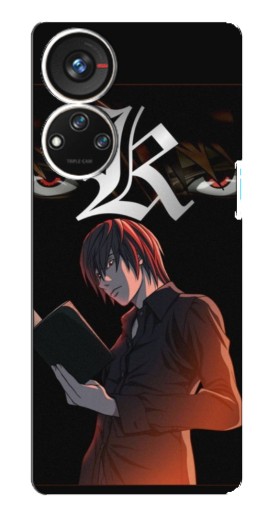 Чехол с картинкой "Лайт Ягами Death Note" для ZTE Blade V40s