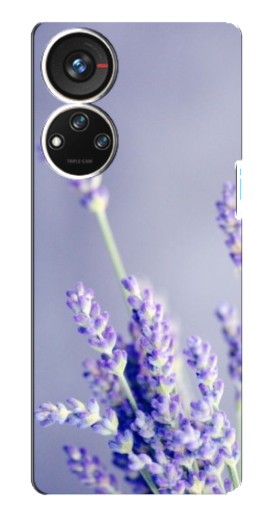 Чехол с печатью "Лаванда вблизи" для ZTE Blade V40s