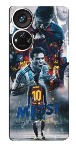 Чехол с печатью "Легендарный Месси" для ZTE Blade V40s