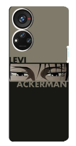 Чехол с картинкой "Levi Anime" для ZTE Blade V40s
