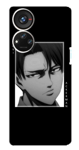 Чехол с печатью "Леви в рамке" для ZTE Blade V40s