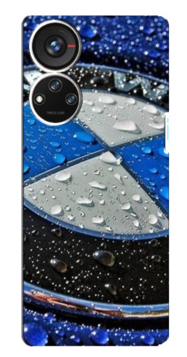 Силиконовый чехол с изображением "Лого BMW" для ZTE Blade V40s
