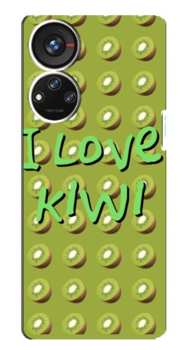 Чехол с картинкой "Love Kiwi" для ZTE Blade V40s