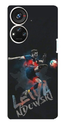 Силиконовый чехол с изображением "Лёва" для ZTE Blade V40s
