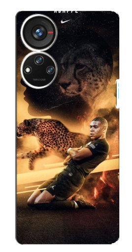 Чехол с печатью "Мбаппе пантера" для ZTE Blade V40s