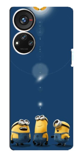 Силиконовый чехол с изображением "Мечта Миньона" для ZTE Blade V40s