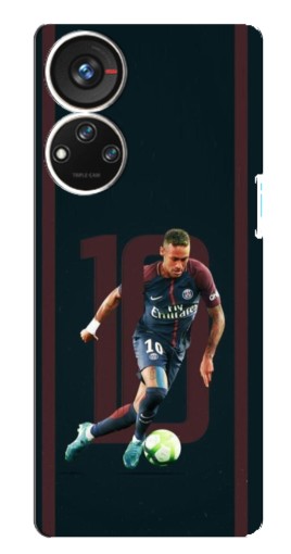 Силиконовый чехол с изображением "Неймар 10" для ZTE Blade V40s