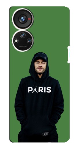 Чехол с картинкой "Неймар Paris" для ZTE Blade V40s