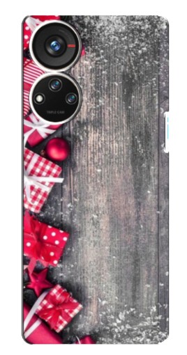 Чехол с картинкой "Подарочный фон" для ZTE Blade V40s