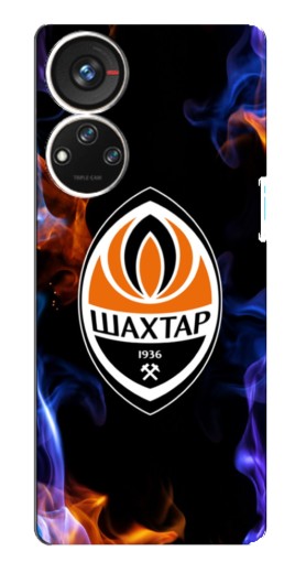 Чехол с принтом "Шахтер в огне" для ZTE Blade V40s