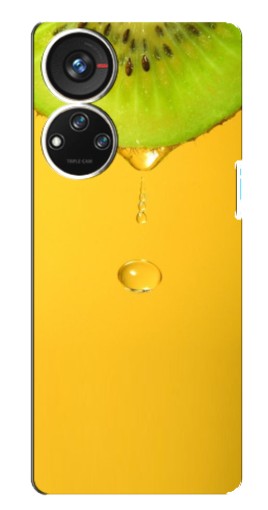 Чехол с принтом "Сочный Kiwi" для ZTE Blade V40s