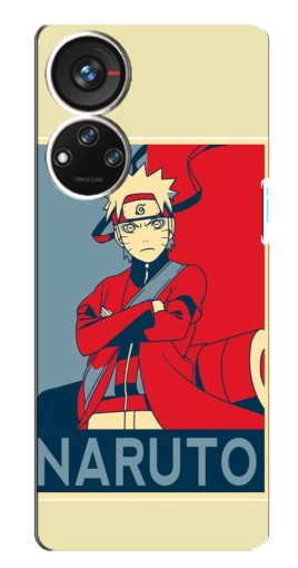 Силиконовый чехол с изображением "Удзумаки Naruto" для ZTE Blade V40s