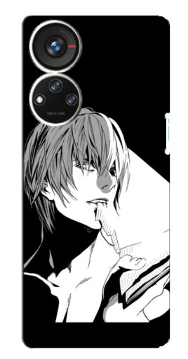 Чехол с печатью "Ягами с блокнотом" для ZTE Blade V40s