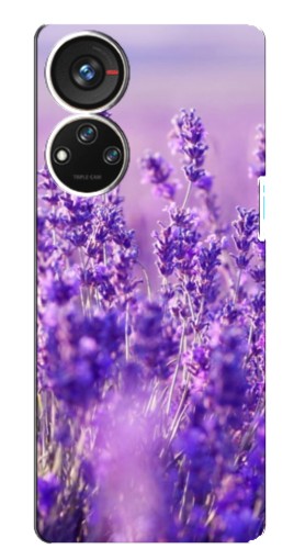 Чехол с принтом "Яркая лаванда" для ZTE Blade V40s