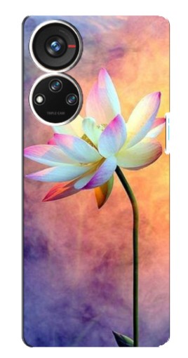 Чехол с картинкой "Яркая лилия " для ZTE Blade V40s