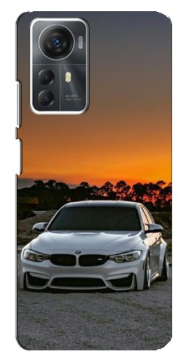 Чехол с печатью "BMW белая" для ZTE Blade A72s