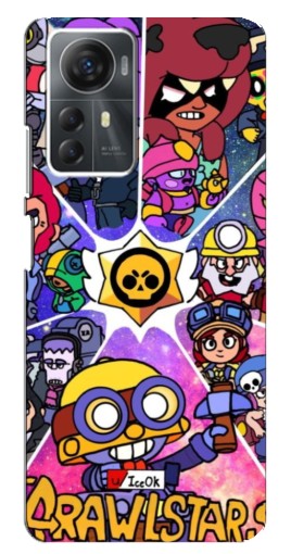 Чехол с картинкой "Brawl заставка" для ZTE Blade A72s