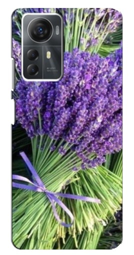 Чехол с печатью "Букет лаванды" для ZTE Blade A72s