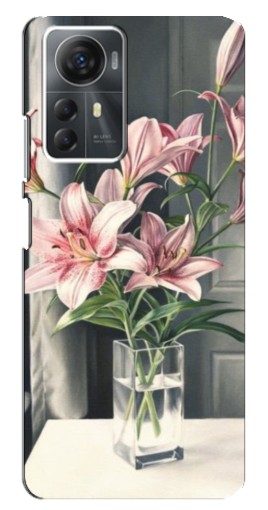 Чехол с печатью "Букет лилии" для ZTE Blade A72s