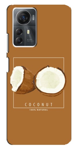 Силиконовый чехол с изображением "Coconut" для ZTE Blade A72s