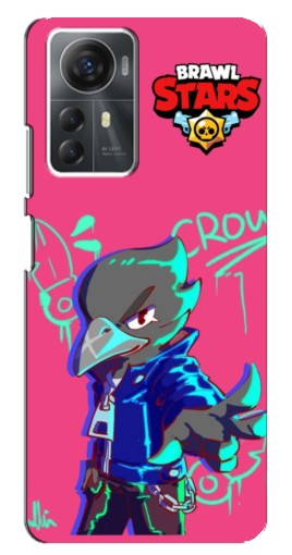 Чехол с картинкой "Crow Asassin" для ZTE Blade A72s