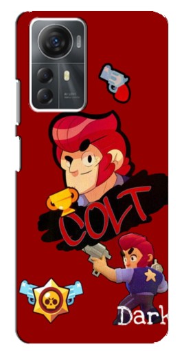 Чехол с печатью "Dark Colt" для ZTE Blade A72s