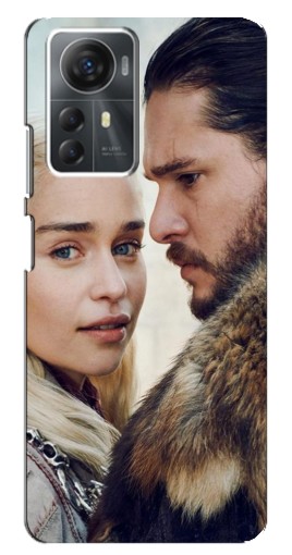 Чехол с принтом "Дейнерис и Сноу" для ZTE Blade A72s