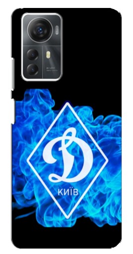 Силиконовый чехол с изображением "Эмблема Динамо Киев" для ZTE Blade A72s