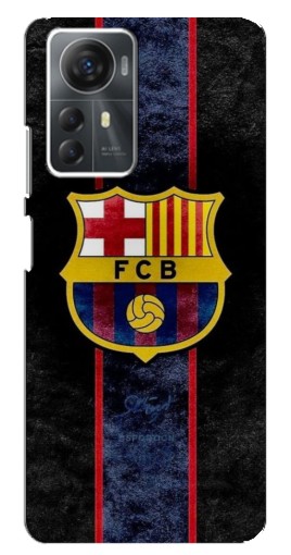 Чехол с печатью "FCB" для ZTE Blade A72s