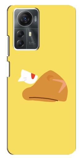 Чехол с принтом "Gold Crow" для ZTE Blade A72s