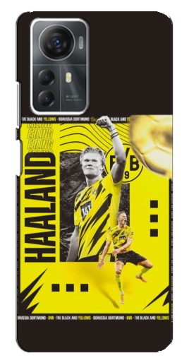Чехол с печатью "Golden Haaland" для ZTE Blade A72s