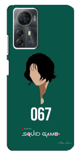 Чехол с печатью "Игрок 067" для ZTE Blade A72s